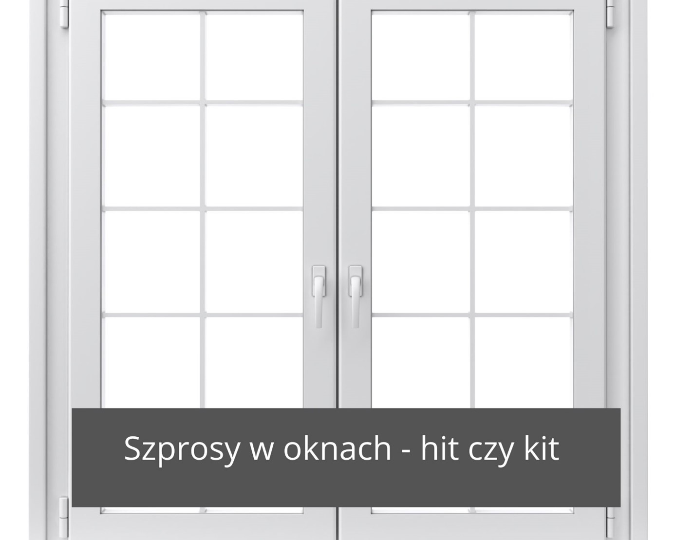 Szprosy w oknach - hit czy kit