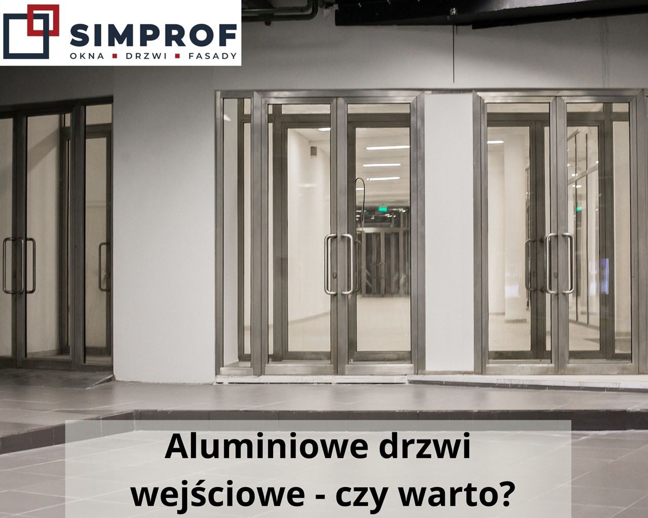 Aluminiowe drzwi wejściowe - czy warto